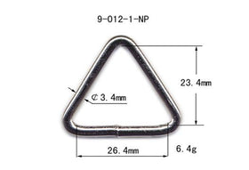 Metal Welded Tri-Ring (9-012) - 0