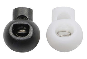 Plastic Single Hole Circle Cord Lock (AP026) - 0