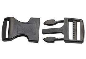 Plastic Contoured Side Release Buckle (AP906) - 0