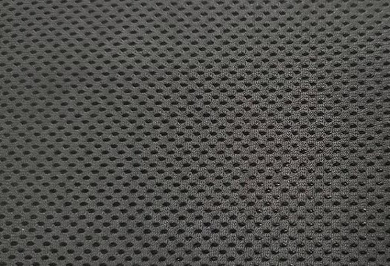 54" Wide TPU Laminated Black Polyester Mesh (108)