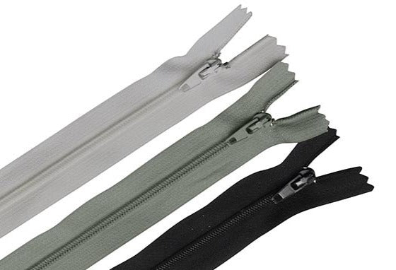 3 Premade Nylon Coil Zipper, Closed End with Auto Lock 3 Premade Nylon Coil Zipper, Closed End with Auto Lock