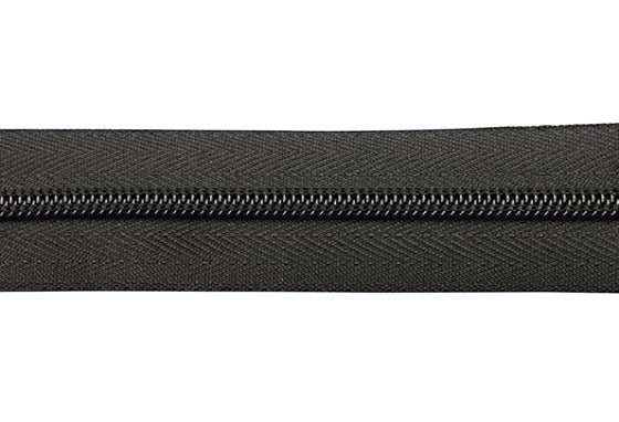 Black Water Resistant Zipper (ZIPW)