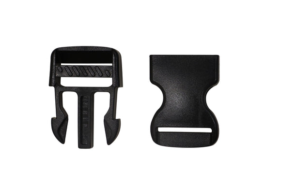 1" Black Cub Side Release Buckle 2000 Series (AP006705252000)