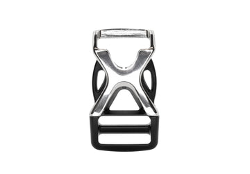 Chrome 1" Side Release Buckle