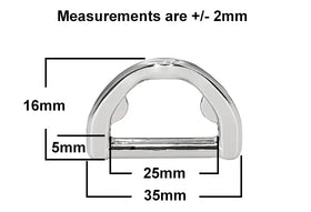 Groovy 1" D-Ring - 0