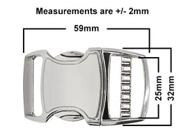 Groovy 1" Side Release Buckle - 0