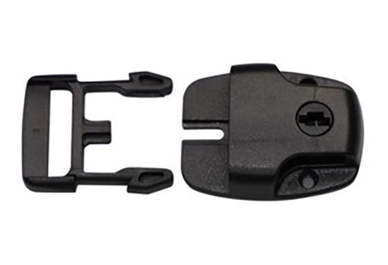 Plastic 1" Spa Buckle with Key (APSPA1407)