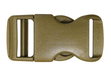 1" Plastic Antique Brass Dual Cub Side Release Buckle (AP006)