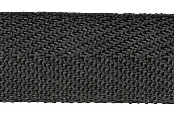 Upholstery Webbing - Herringbone Weave Black/White
