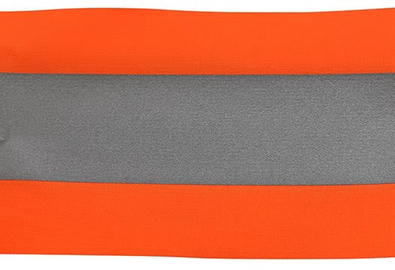 4.5" Orange Tape with 2" Silver Reflective in Center
