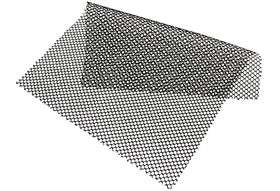 60" Black Polyester Medium Mesh (111)