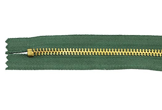 #5 Premade Metal Zipper, Closed End (ZIP05MTL)