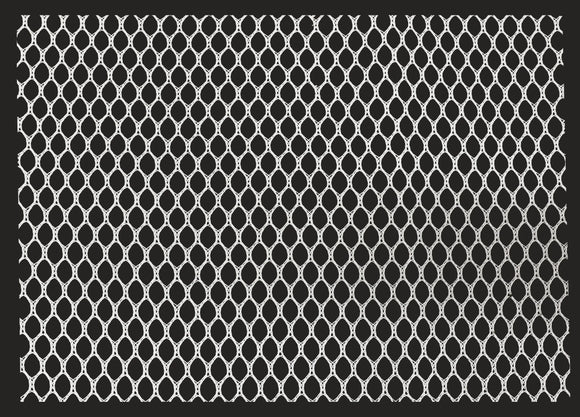60" Wide White Polyester Mesh (103)