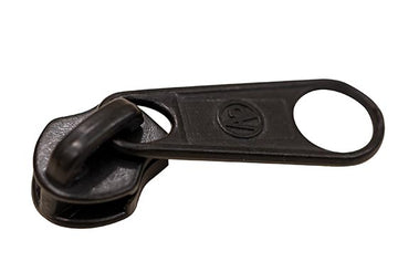 #86 Black Nylon Non-Lock Long Pull Slider (SLI86310TWRMATT)