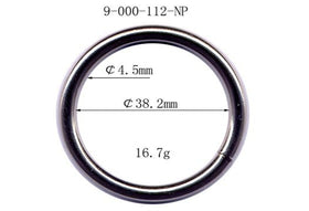 Metal Nickel Plated O-Ring Welded (9-000)