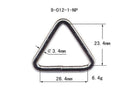 Metal Welded Tri-Ring (9-012)-2