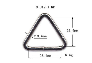 Metal Welded Tri-Ring (9-012)