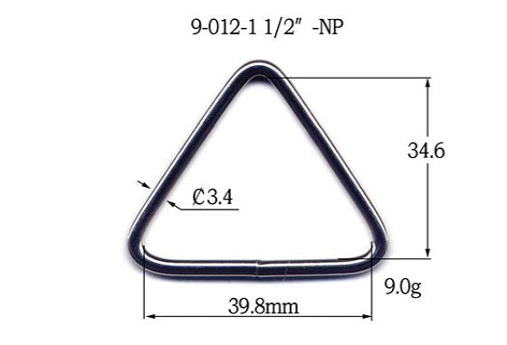 Metal Welded Tri-Ring (9-012)