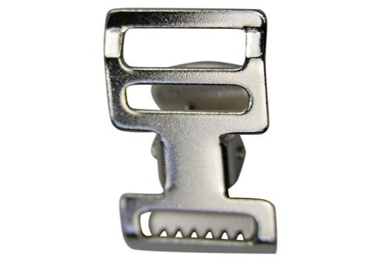 Metal Nickel Plated Thumb Buckle (9-013) - 0