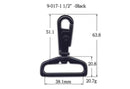 Metal Pull Back Revolving Snap Hook (9-017)-3
