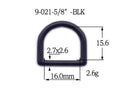 Metal Welded D-Ring (9-021)-2