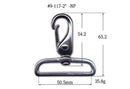 Metal Revolving Snap Hook (9-117)-2