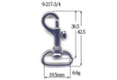 Metal Bolt Revolving Snap Hook (9-217)-2