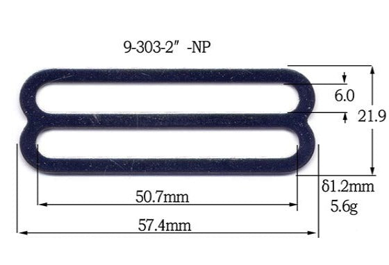 Metal Stamped Tri-Glide (9-303)