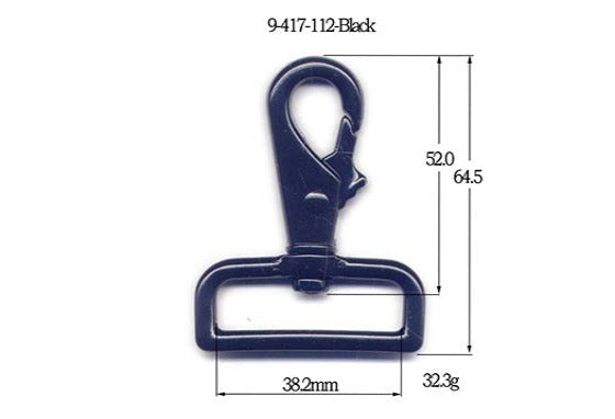 Metal Revolving Snap Hook (9-417) - 0