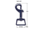 Metal Nickel Plated Revolving Snap Hook (9-617)