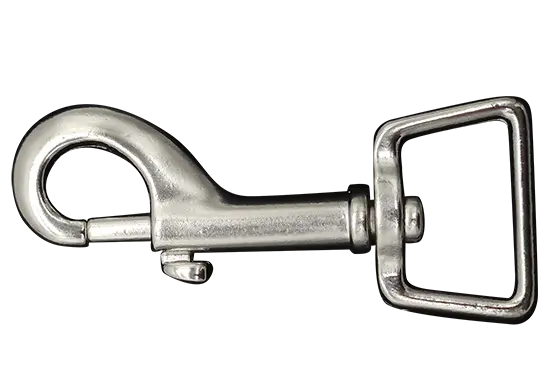Metal Nickel Plated Revolving Snap Hook (9-617)