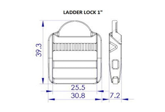 Plastic Ladder Lock (AP004)