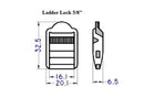 Plastic Ladder Lock (AP004)-12
