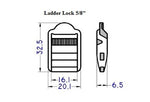 Plastic Ladder Lock (AP004)