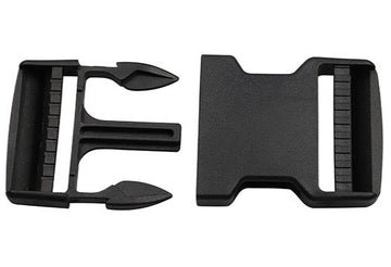 Plastic Dual Straight Side Release Buckle (AP006)