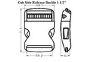 Plastic Cub Side Release Buckle (AP006)-9