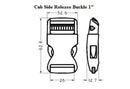 Plastic Cub Side Release Buckle (AP006)-10