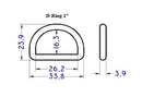 Plastic D-Ring (AP021)-5