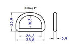 Plastic D-Ring (AP021)