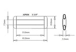 Plastic Square Loop (AP036)