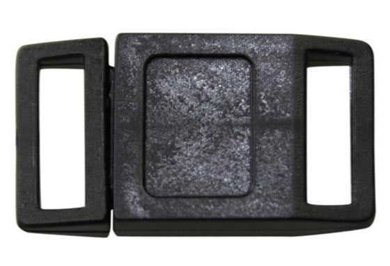 Plastic 7/16" Black Break Away Buckle (AP149)