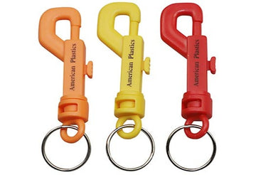 Plastic Key Ring Snap Hook (AP151) - 0
