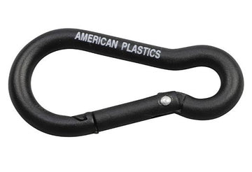 Plastic Black Carabiner (AP707)