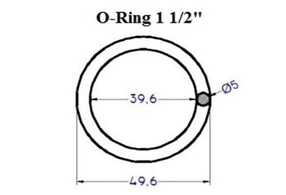 Plastic O-Ring (AP900) - 0