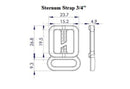 Plastic Sternum Strap (AP931)-3