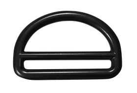 Metal Double Bar D-Ring Dual (9-021)