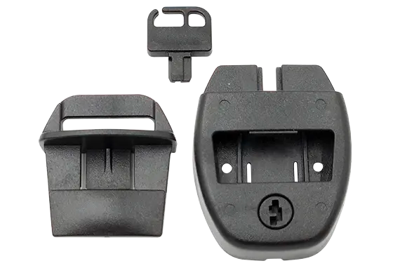Plastic 1" Spa Buckle with Key (APSPA TW-KEY)