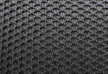 60" Wide Black Polyester Mesh (109)