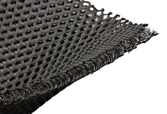 60" Wide Black Polyester Mesh (109) - 0