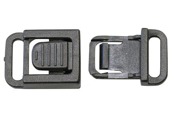 Plastic 3/8" Black Break Away Mini Buckle (AP511705)